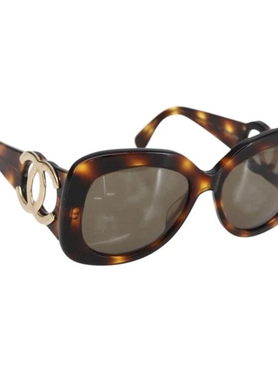 GUCCI Sunglasses plastic Brown Auth ka2268